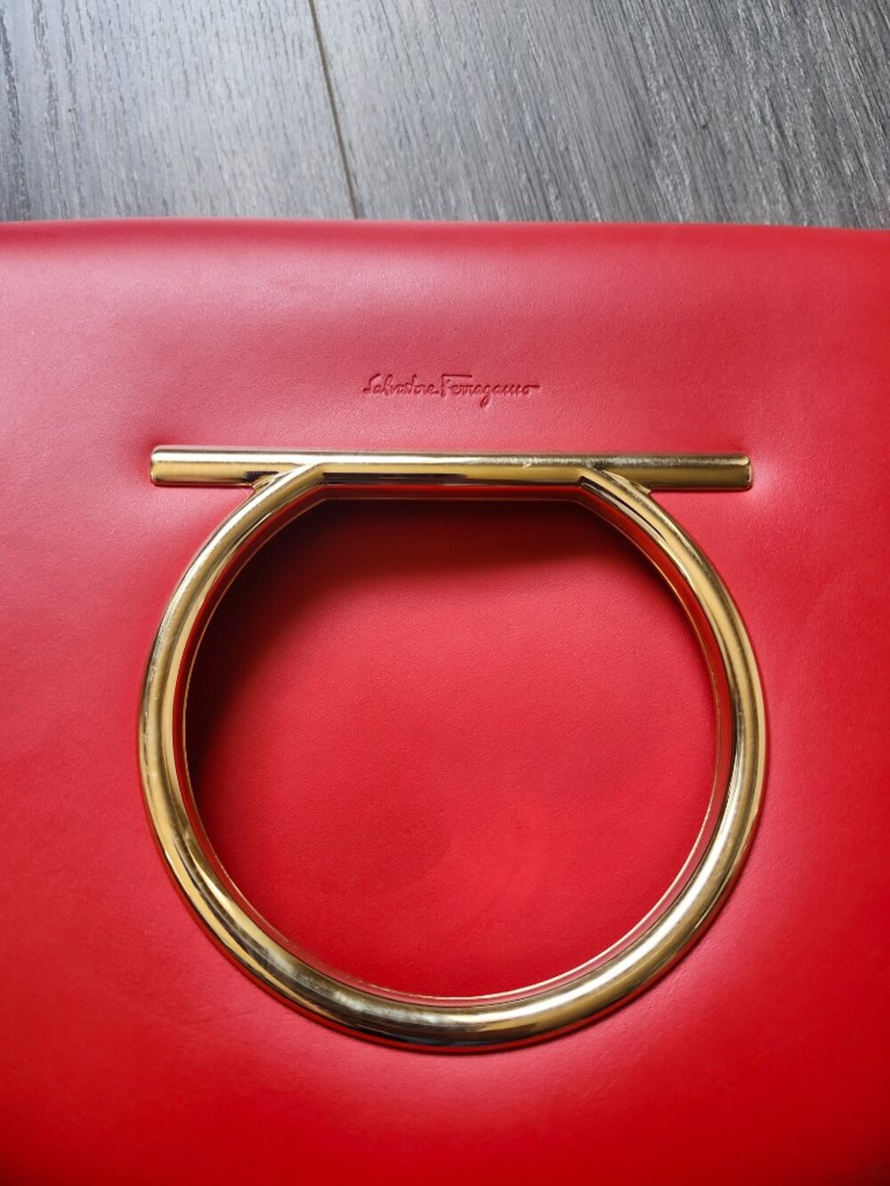 SALVATORE FERRAGAMO top handle bag - Picture 2 of 11